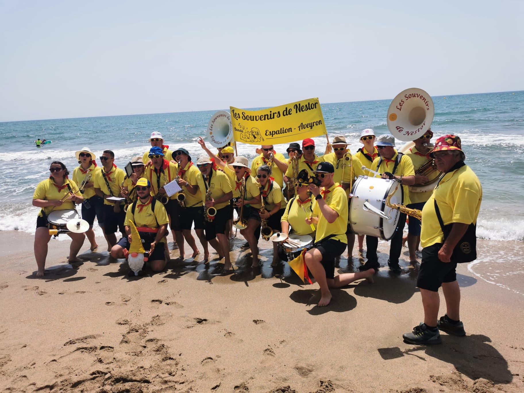 Les Nestors à la plage_Portiragnes 2025